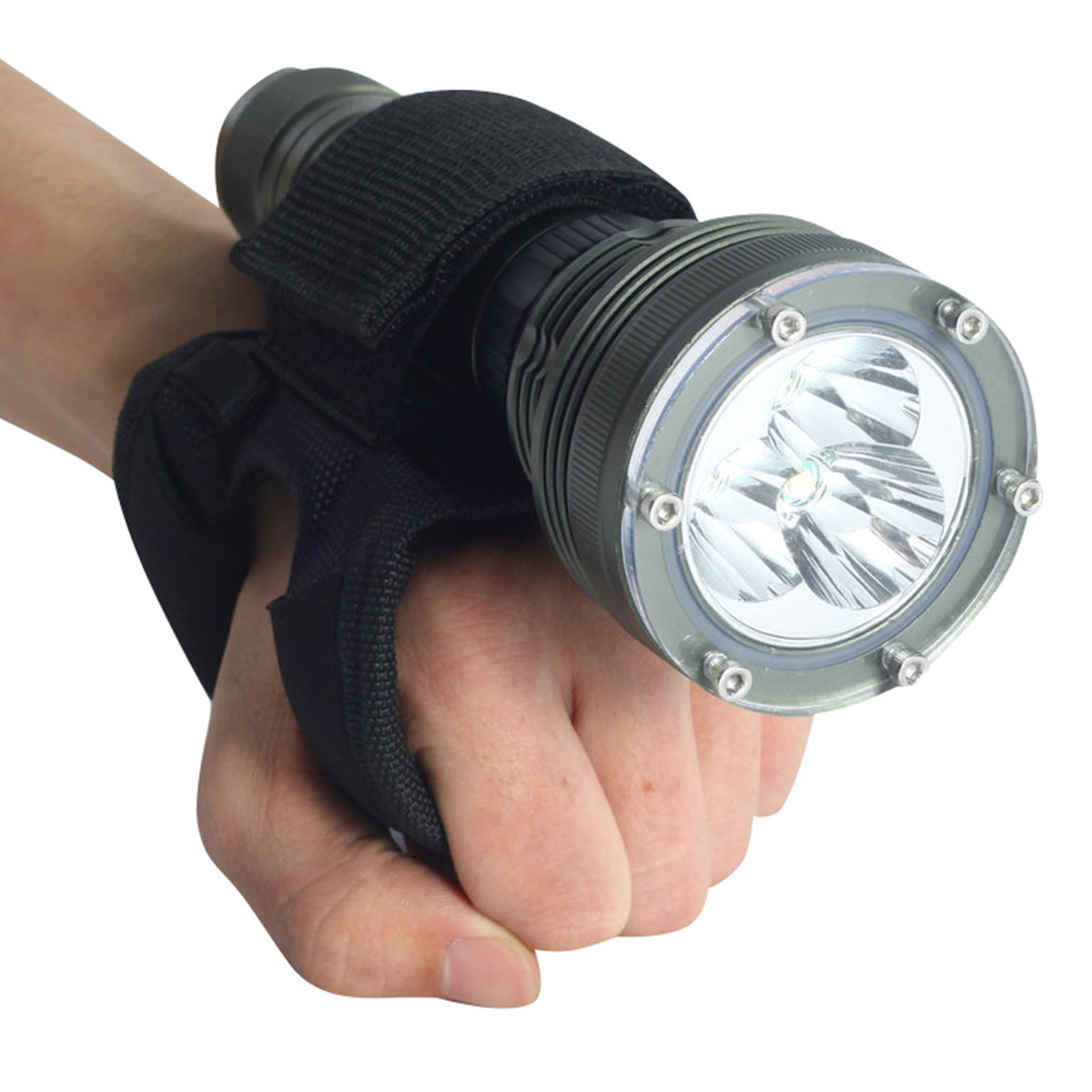 Adjustable Flashlight Holder W - Underwater Flashlight recension och pris