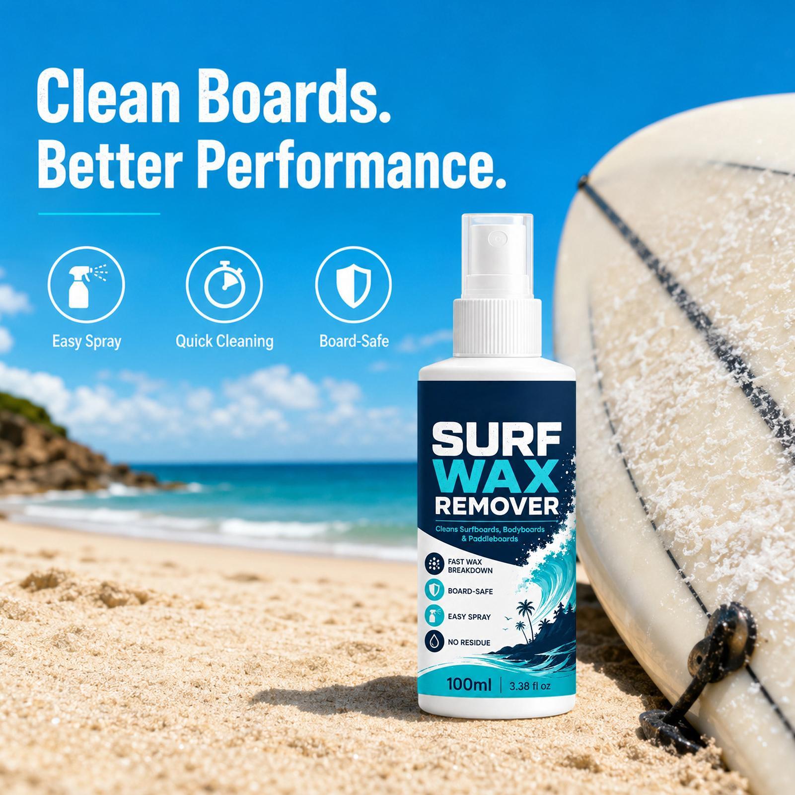 Surf Wax Cleaner Portable Eco- - Surfboard Wax Tropical recension och pris