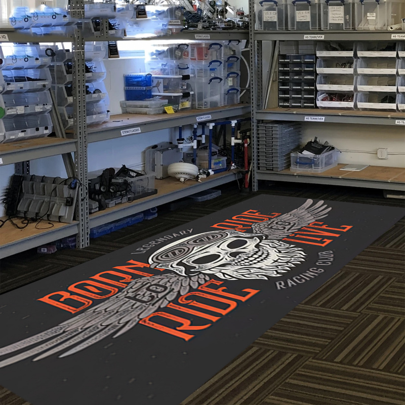 VIKAMA Born To Ride Skull Wing - Aqua Sports Club recension och pris