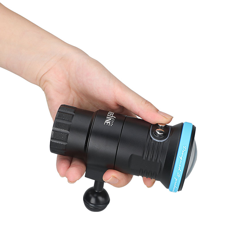 WEEFINE  SolarFlare 4500 WF102 - Underwater Flashlight recension och pris